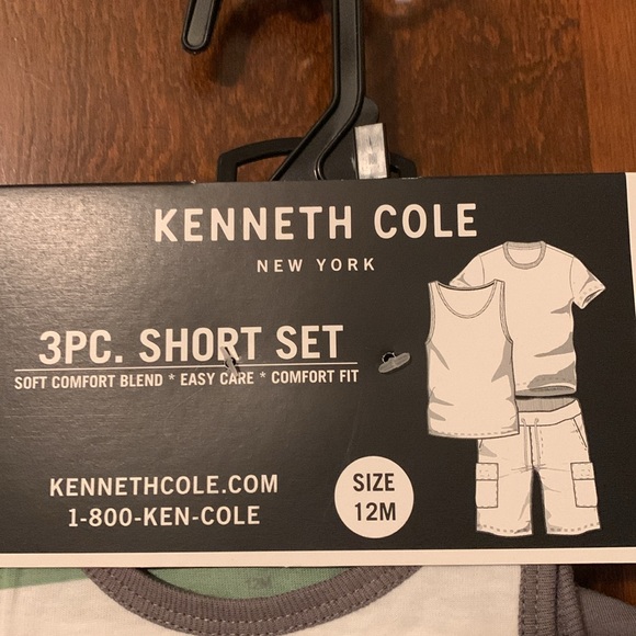 Brand new Kenneth Cole three piece short set for toddler boys πππ - Picture 4 of 13